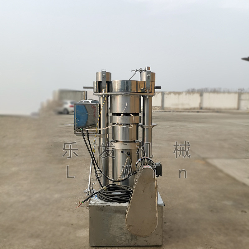 Machine hydraulique à pression d'huile à fonctions multiples 60-100 kg/h Capacité 2,2 Kw Puissance 380V/220V Voltage 335mm Bouilloire