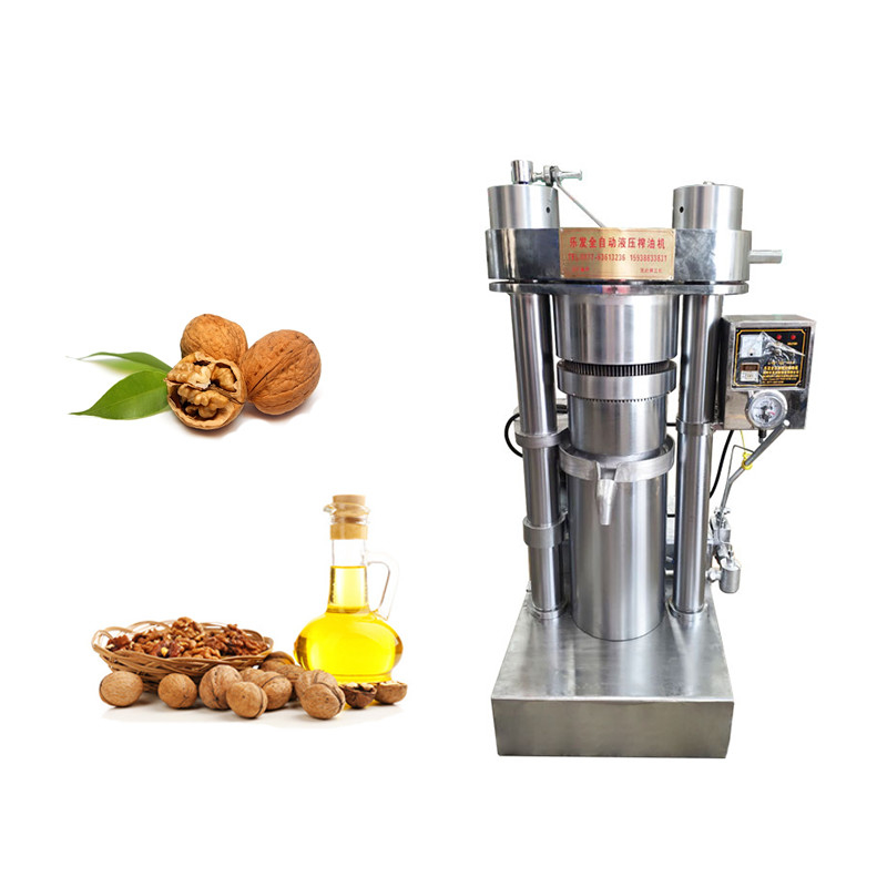 90%-95% de rendement d'huile Noix comestible Machine de fabrication d'huile de cuisson avec moteur en cuivre