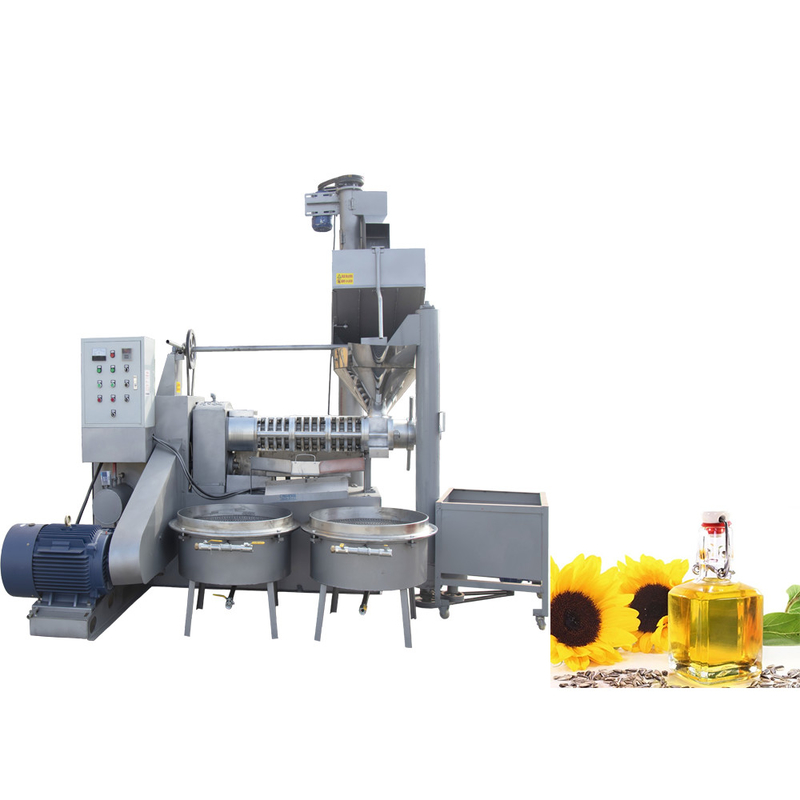 Machine de pressage à l'huile de sésame de graines de moutarde 6YL-160 vis Avec une capacité de 300-600 kg/h