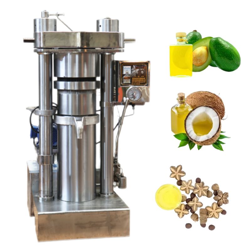 Machine froide d'expulseur d'huile hydraulique d'extracteur d'huile de presse de pression d'utilisation de 60 MPA