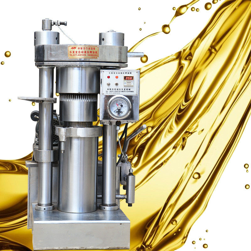 Grape Seed Oil Hydraulic Oil Press Machine 4 Kg / Batch Capacity High Durability