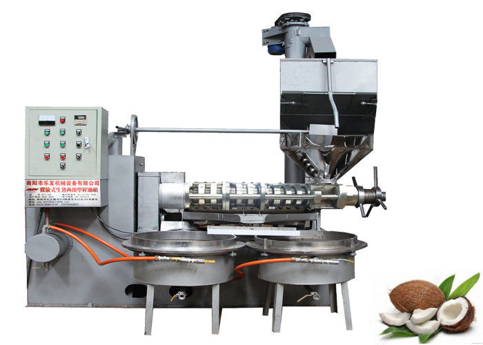 Huile de noix de coco à vis de grande capacité faisant à machine 30 kilowatts de puissance représentation stable huile industrielle Presser